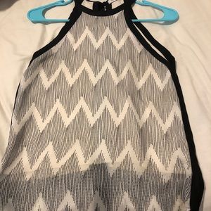 Bishop and young flowy tank